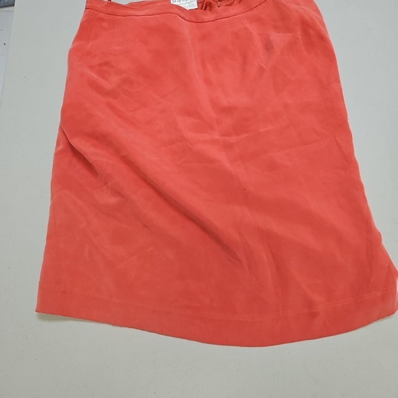 Dress Barn Vibrant Coral Mini Skirt - Picture 1 of 2